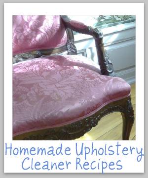 How to Make Homemade Upholstery Cleaners for Every Type of Fabric