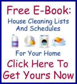 free housekeeping checklist e book for daily weekly cleaning list for housekeeper printable