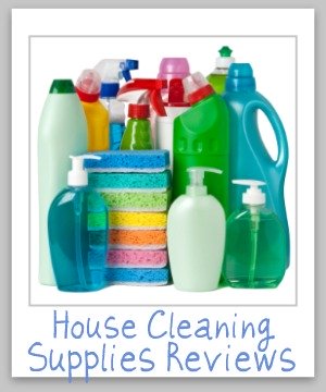 Over 125 house cleaning supplies reviews, for types of products and brand names from {A - H} saying the good, the bad, and everything in between about the cleaning products you use in your home {on Stain Removal 101}