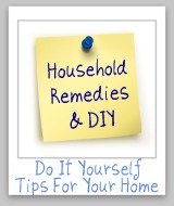 household remedies and DIY tips