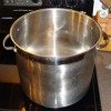 stainless steel pot