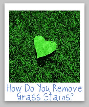 how to remove grass stains