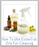 how to use essential oils for cleaning