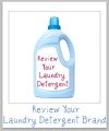 review your laundry detergent brand