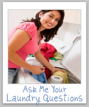 Ask laundry questions here if something has stumped you! {on Stain Removal 101}