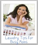 woman with laundry basket