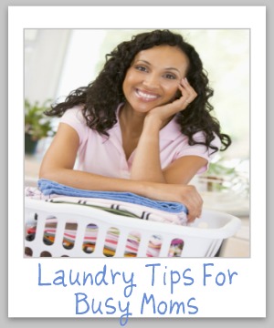 Large round up of laundry tips for busy Moms! {on Stain Removal 101}