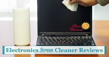 Electronics screen cleaner reviews