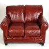 leather sofa