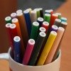 cup of markers