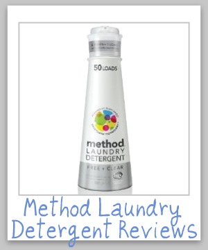 method laundry detergent