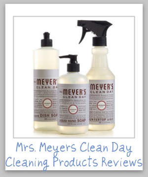 mrs meyers clean day cleaning products