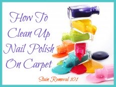 spilling nail polish bottles