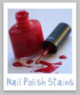 nail polish stain