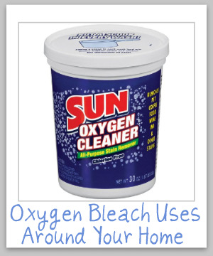 Lots of information about oxygen bleach, including how it works, its active ingredients, and what factors makes it most effective {on Stain Removal 101}