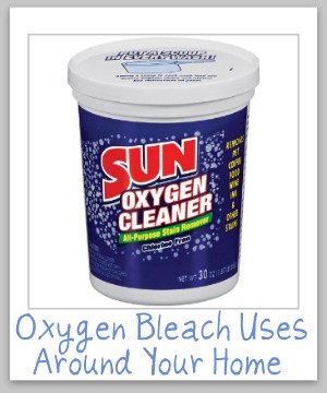 Lots of information about oxygen bleach, including how it works, its active ingredients, and what factors makes it most effective {on Stain Removal 101}