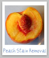 peach stain removal