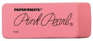 pink eraser