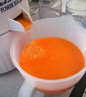 juicing carrots