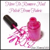 spilled pink nail polish