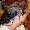 hair dye on ears