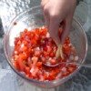 removing salsa stains
