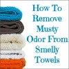 how to remove musty odor from smelly towels