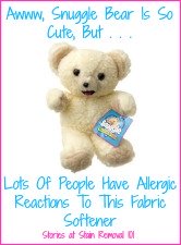 snuggle allergy