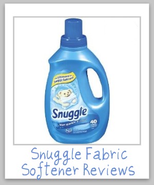 snuggle fabric softener