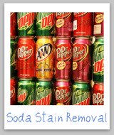 soda stain removal