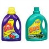 sun laundry detergent, tropical breeze and mountain fresh scents