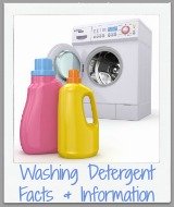 washing detergent facts and information