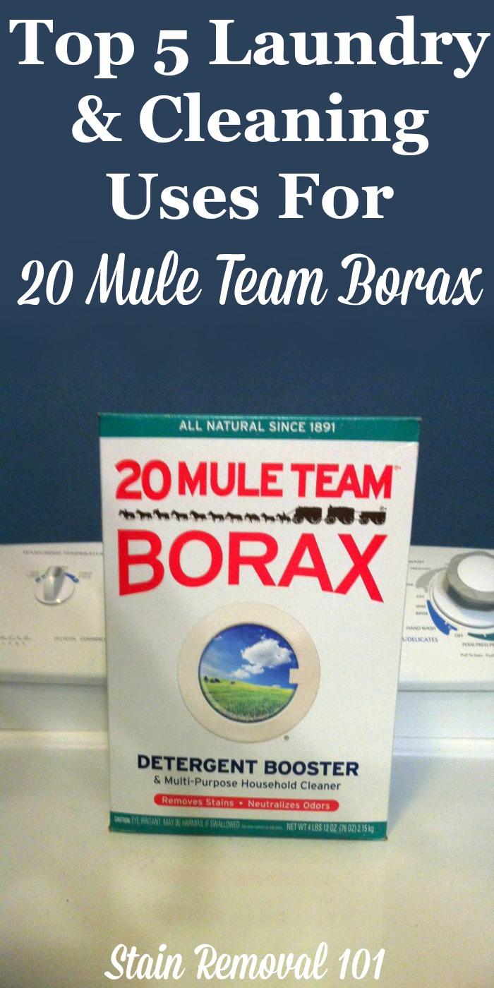 Borax 20 Mule Team Laundry Booster, Powder, 4 Pounds