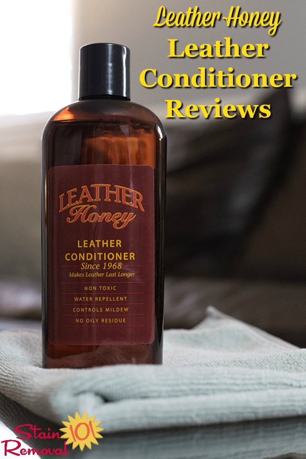 Leather Honey leather conditioner reviews, for leather upholstery, purses and more {on Stain Removal 101} Leather Honey leather conditioner reviews, for leather upholstery, purses and more {on Stain Removal 101} #LeatherHoney #LeatherConditioner #LeatherCare