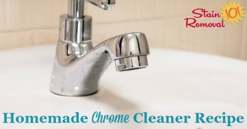 Simple, frugal and natural homemade chrome cleaner and polish recipes {on Stain Removal 101}