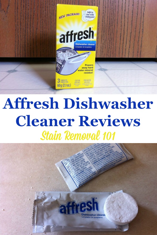 affresh dishwasher cleaner review