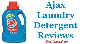 Ajax laundry detergent reviews