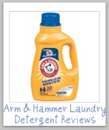 Arm & Hammer laundry detergent reviews