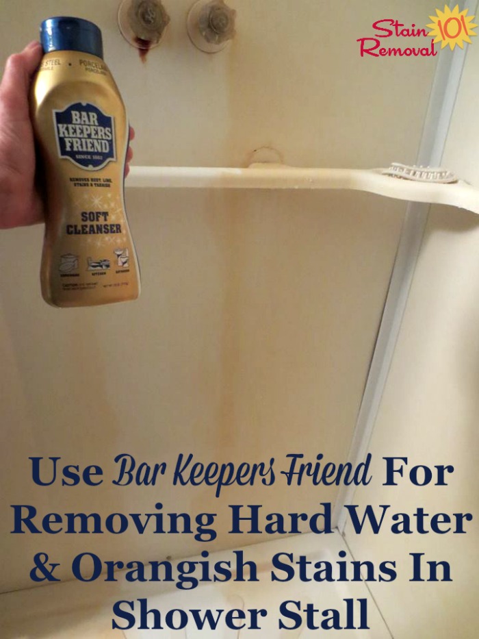 bar keepers friend on wood stains