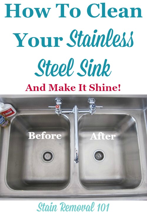 How To Clean Stainless Steel Sink Tips Tricks