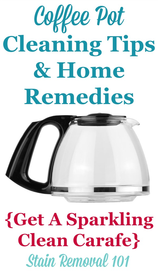 How to Remove Coffee Stains From a Stainless Steel Coffee Pot