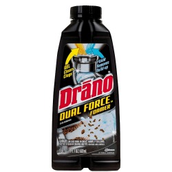 Drano Dual Force Foamer Clog Remover Review - Cleared Hair Clog In Bathtub