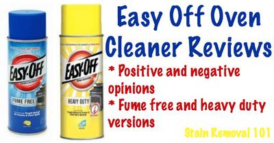 Easy Off Oven Cleaner Reviews And Uses