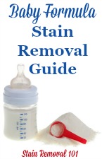 Baby Formula Stains Removal Guide