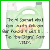 new Gain scent stinks