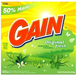 Gain clearance detergent powder