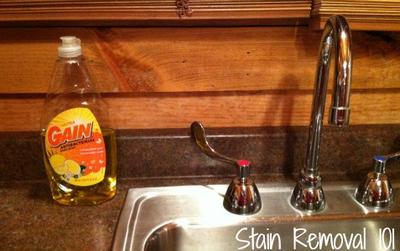 Gain Lemon Zest Dishwashing Liquid