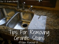Remove Grease Stain From Granite Countertop With Acetone Poultice