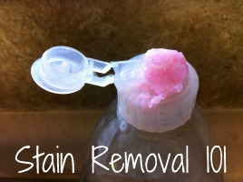 clogged up dish soap dispenser top