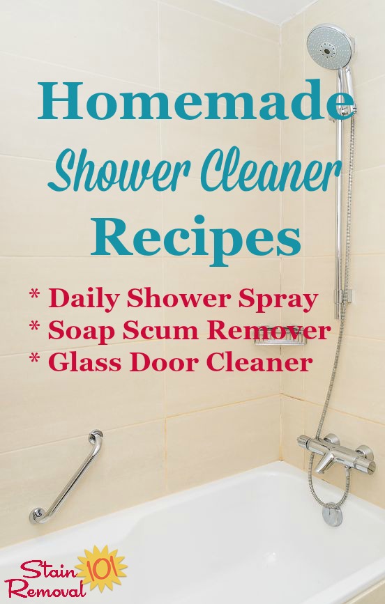 Homemade Shower Cleaner Recipes: For Daily Use & Heavy Duty